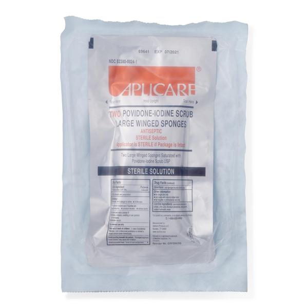 Scrub Surgical PVP Iodine 4x4